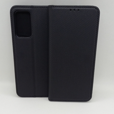 Handytasche für Samsung A52 geeignet geriffelt schwarz