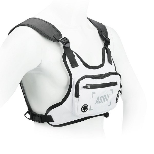 Outdoor Sport Brusttasche für Handy weiß
