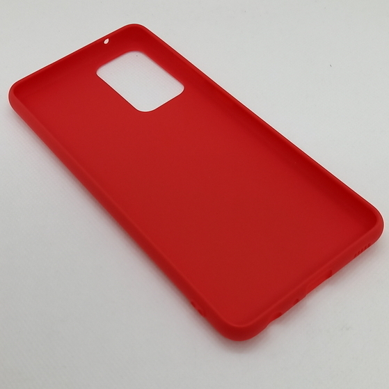 Handyhülle für Samsung A52 geeignet Soft Case Back Cover rot