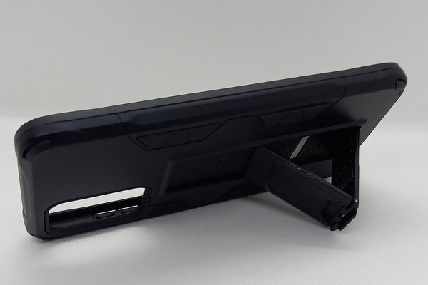 Samsung A72 geeignete Hülle Outdoor TPU schwarz
