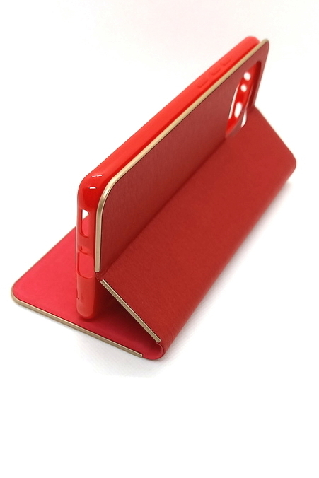 Xiaomi Mi 11 geeignete Handytasche Luna Book Gold rot