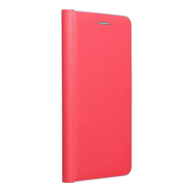 Handytasche Luna Book Silver rot passend für Xiaomi Mi 11