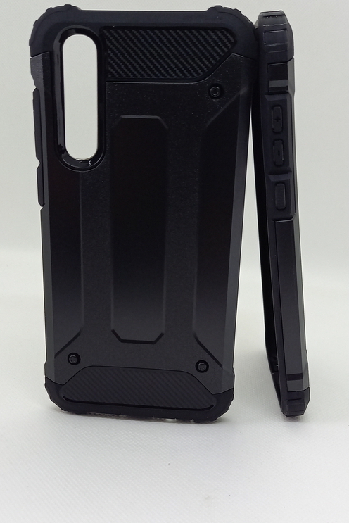 Huawei P30 geeignete Hülle Back Cover 2in1 schwarz