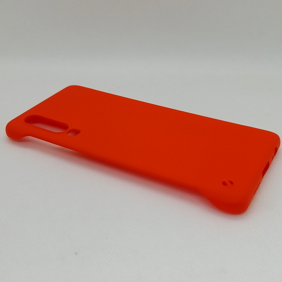 Huawei P30 geeignete Hülle Slim Hard Case rot