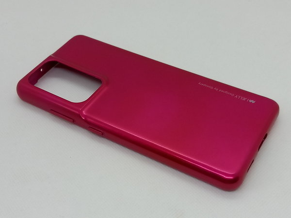 Handyhülle für Samsung S21 Ultra geeignet Mercury Goospery i JELLY Hülle pink