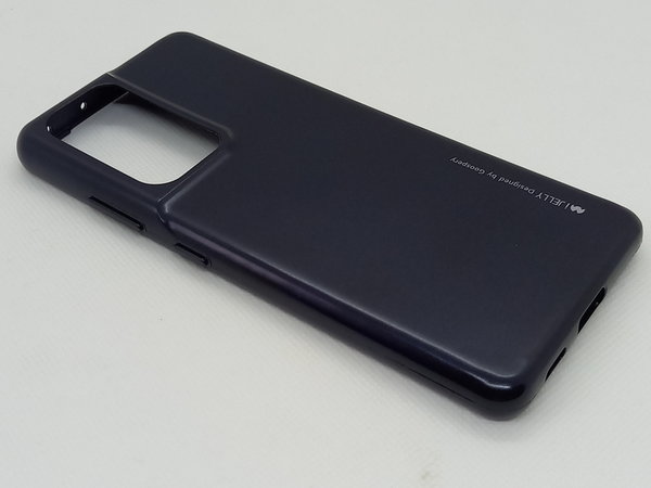 Handyhülle für Samsung S21 Ultra geeignet Mercury Goospery i JELLY  schwarz