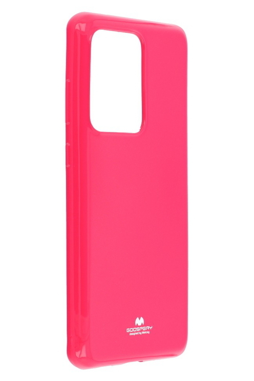 Samsung S20 Ultra geeignete Hülle Goospery Pearl Jelly Case pink