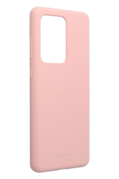 Samsung S20 Ultra geeignete Hülle Mercury Goospery Silikon Case rosa