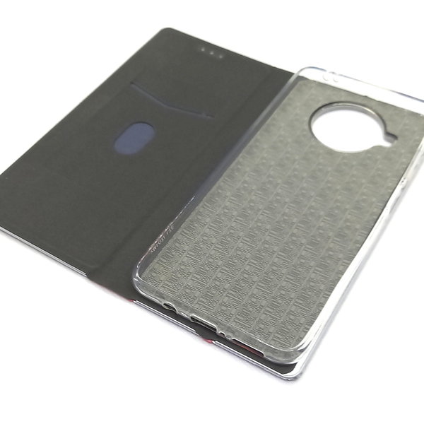 Handytasche für Xiaomi Mi10T Lite geeignet Luna Book Silver rot