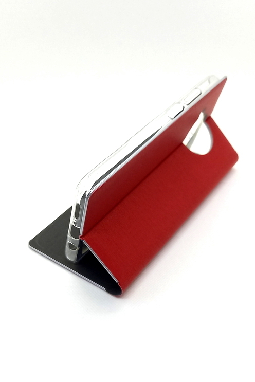 Handytasche Luna Book Silver rot passend für Xiaomi Mi 10T Lite 5G