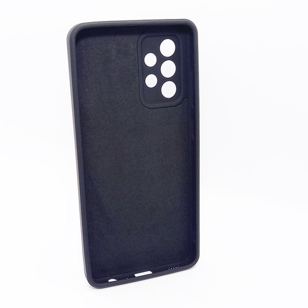 Handyhülle für Samsung A52 geeignet Soft Case mit Ring Halterung schwarz