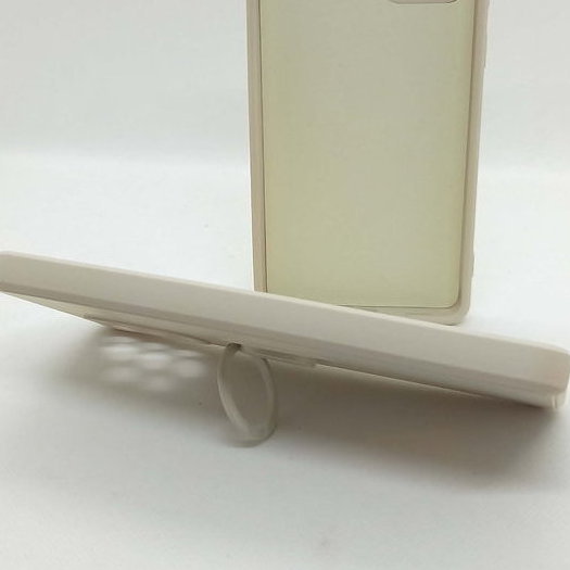Samsung A72 geeignete Hülle Soft Case mit Ring Halterung grau
