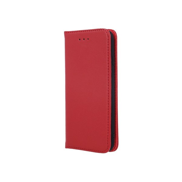 Handytasche aus Genuine Leather rot passend für Samsung A72 5G