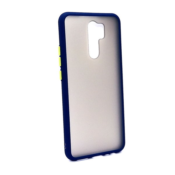 Xiaomi Redmi 9 geeignete Hülle Back Cover Hard Case blau grün