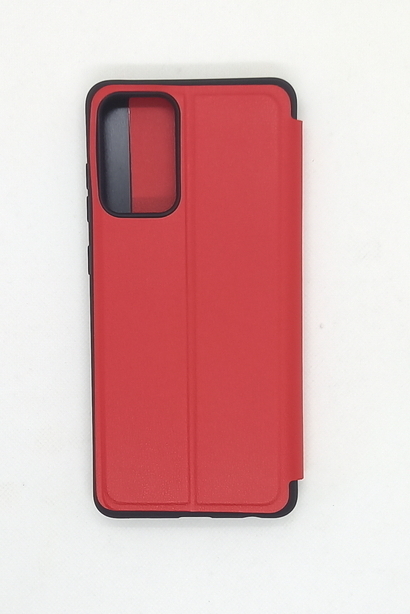 Handyhülle für Samsung A52 geeignet Smart View Hülle Kunstleder rot