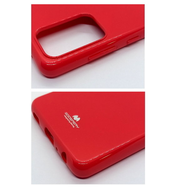 Handyhülle für Samsung A52 geeignet Mercury Goospery Jelly Case rot