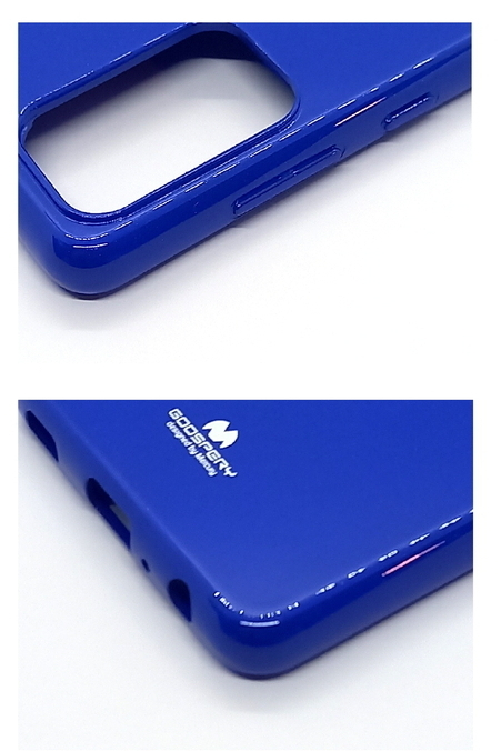Handyhülle für Samsung A52 geeignet Mercury Goospery Jelly Case blau