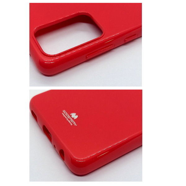 Samsung A72 geeignete Hülle Mercury Goospery Jelly Case rot