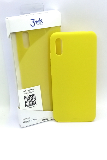 3mk Handyhülle Matt Case Silikon und TPU passend für Xiaomi Redmi 9A Limette