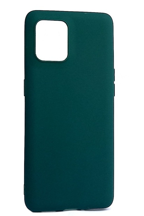 OPPO Find X3 geeignete Hülle Soft Case Back Cover dunkelgrün