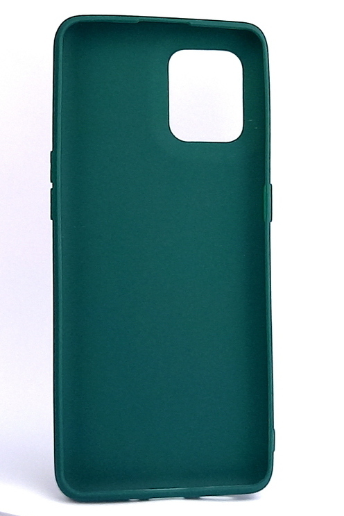 OPPO Find X3 geeignete Hülle Soft Case Back Cover dunkelgrün