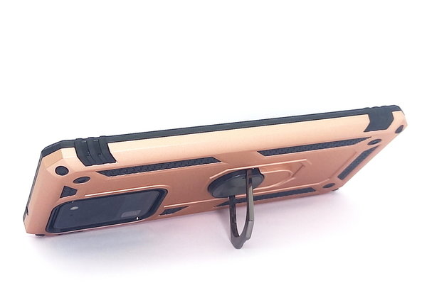 Back Cover Hülle Hard Case passend für Samsung S20 Ultra 5G rosegold schwarz