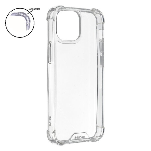 iPhone 13 mini geeignete Hülle transparent ROAR Armor Jelly