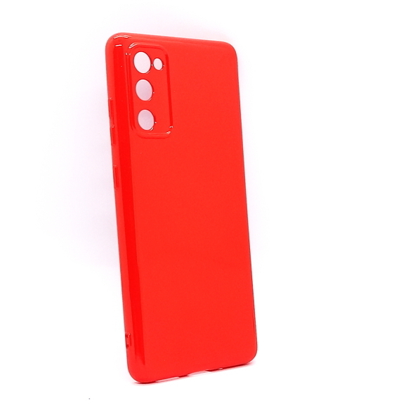Handyhülle für Samsung S20 FE geeignet TPU Glitzer rot
