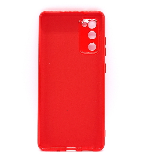 Handyhülle TPU passend für Samsung S20 FE glitzernd rot