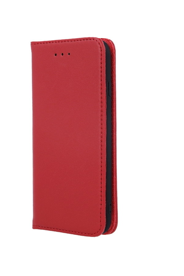 Xiaomi Redmi 9 geeignete Handytasche aus Genuine Leather rot
