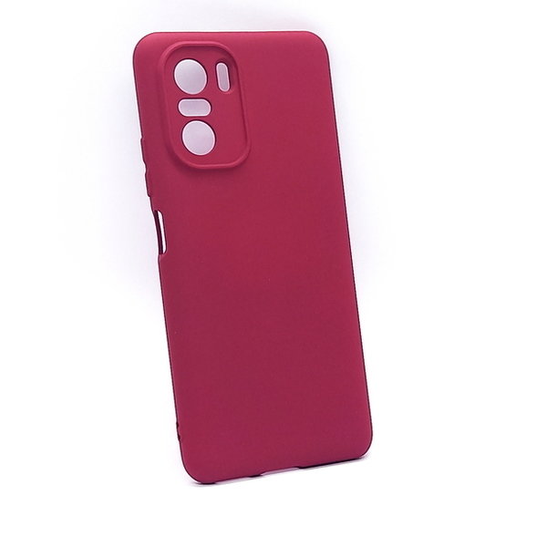 Handyhülle Silikon Case Soft Inlay passend für Xiaomi Mi 11i maroon