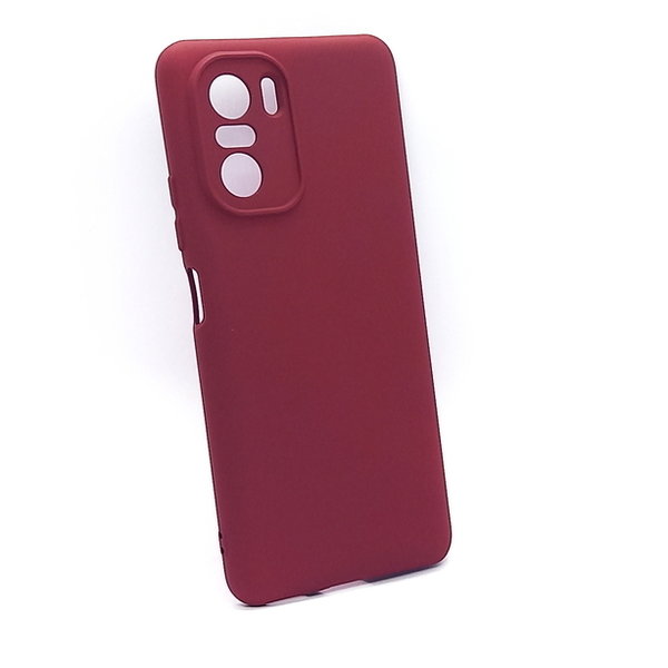 Handyhülle Silikon Case Soft Inlay passend für Xiaomi Mi 11i Burgund