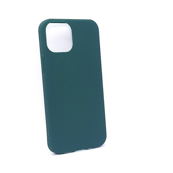 iPhone 13 mini geeignete Hülle Soft Case Back Cover dunkelgrün