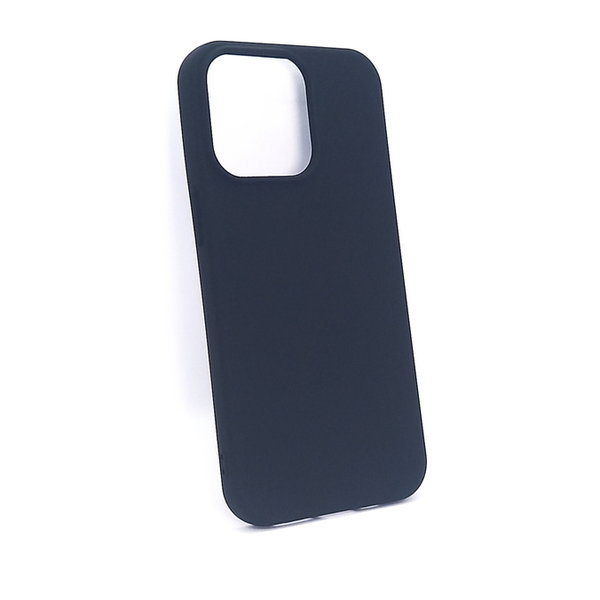 Handyhülle Silikon Case Soft Inlay passend für iPhone 13 Pro schwarz