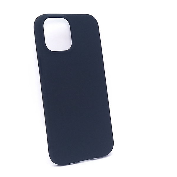 iPhone 13 mini geeignete Hülle Silikon Case Soft Inlay schwarz