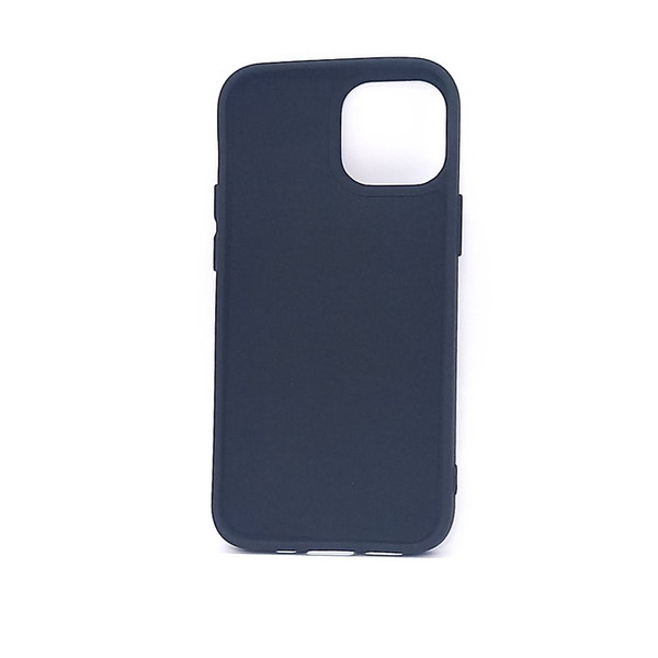 iPhone 13 mini geeignete Hülle Silikon Case Soft Inlay schwarz