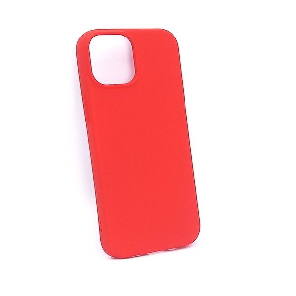 iPhone 13 mini geeignete Hülle Silikon Case Soft Inlay rot
