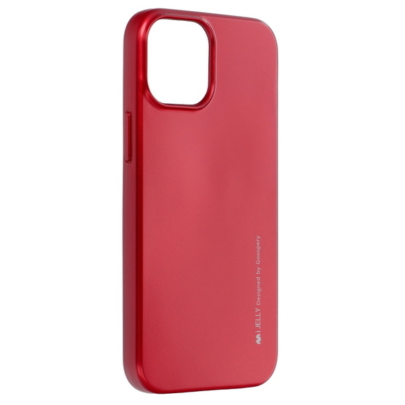 iPhone 13 mini geeignete Hülle rot Mercury Goospery i JELLY