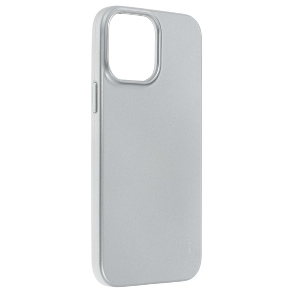 iPhone 13 Pro Max geeignete Hülle Mercury Goospery i JELLY Metal Case grau