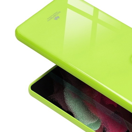 iPhone 13 geeignete Hülle Mercury Goospery Jelly Case Limette