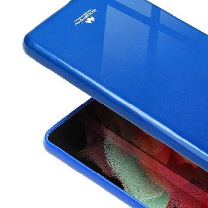 Mercury Goospery Jelly Case Handyhülle passend für iPhone 13 Mini Navy Blue
