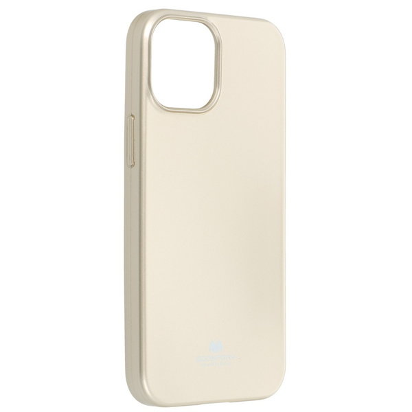 Mercury Goospery Jelly Case Handyhülle passend für iPhone 13 Mini goldfarben
