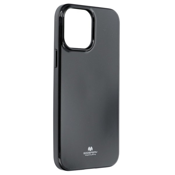 iPhone 13 Pro Max geeignete Hülle Mercury Goospery Jelly Case schwarz
