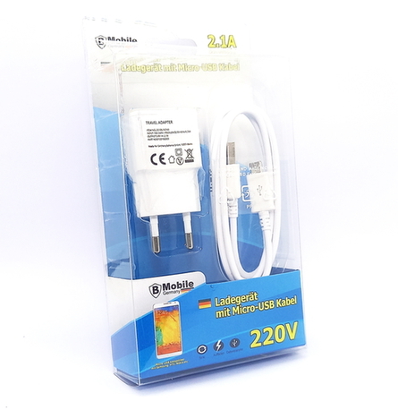 Ladegerät 220V mit Micro-USB Kabel