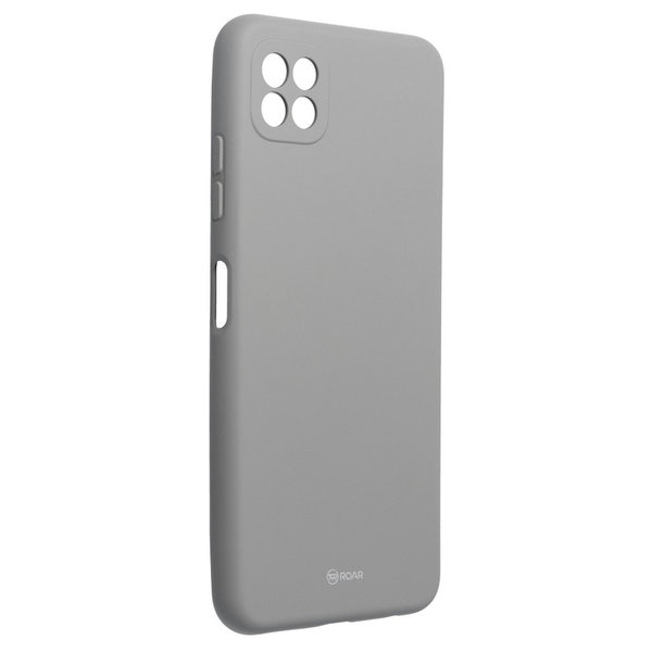 Samsung A22 5G geeignete Hülle von ROAR Colorful Jelly Case grau