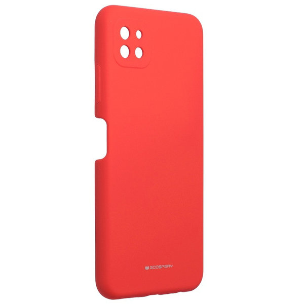 Samsung A22 5G geeignete Hülle Mercury Goospery Silikon Case rot