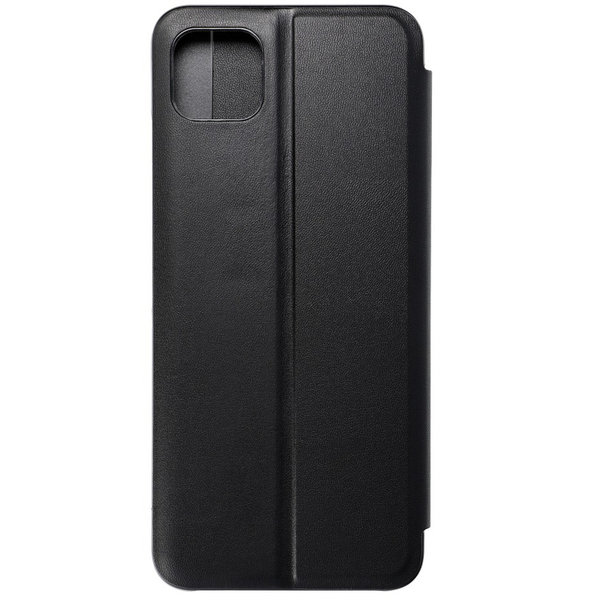 Samsung A22 5G geeignete Hülle Smart View Case Kunstleder schwarz