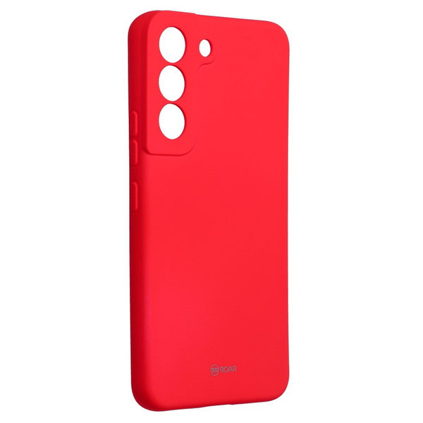 Samsung S22 geeignete Hülle von ROAR Colorful Jelly Case rot