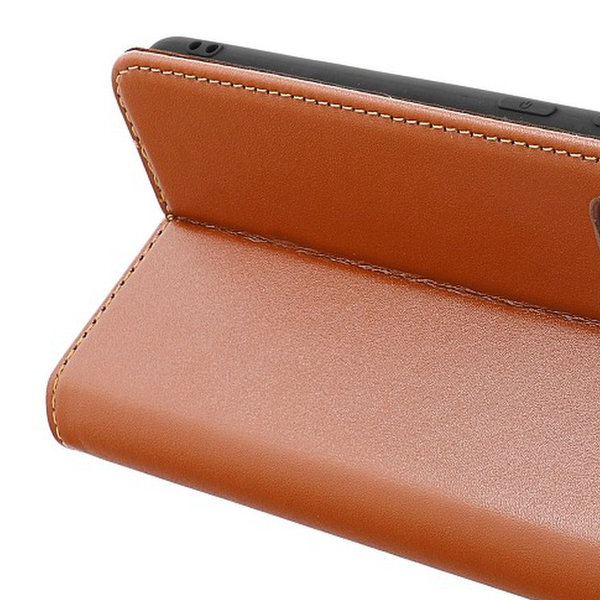 Handytasche für Samsung A22 5G geeignet Genuine Leather braun