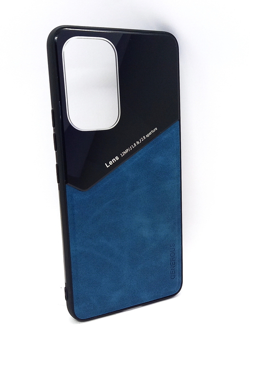 Samsung A53 5G geeignete Hülle Generous Lens Magnet Case blau